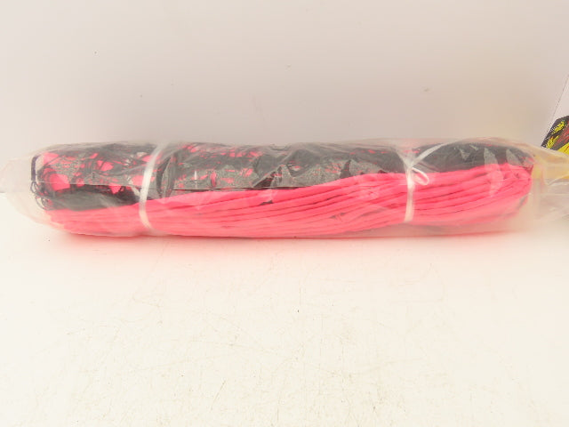 IDIG High Visibility Volleyball Net Hot Pink 32' x 3' Rope Top Net Regulation