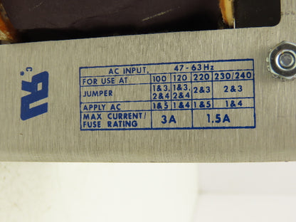 International Power IF5-25/OVP Power Supply 120/240 VAC Output 5VDC @25 AMP