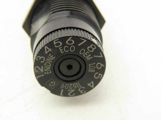 Enidine ECO OEM 1.0B Adjustable Hydraulic Shock 0.75" Bore 1" Stroke 1"-12 UNF