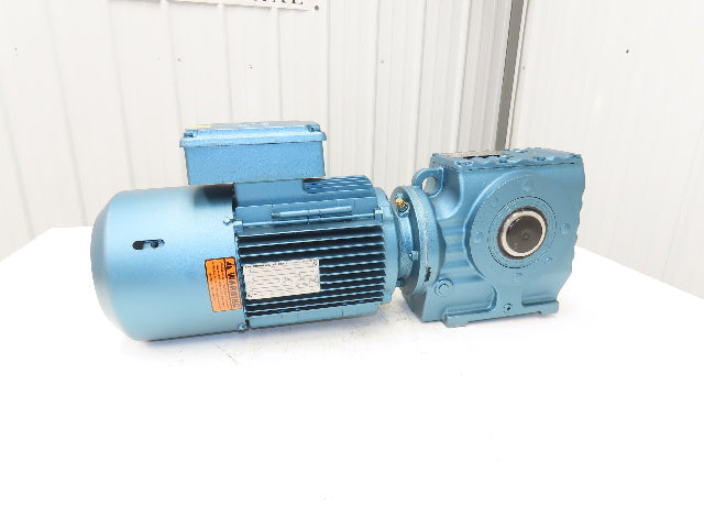 Sew Eurodrive SA67DT100LS4BMG4HR Brake Gearmotor 19-115 RPM 3Hp 230/460V 15.6:1