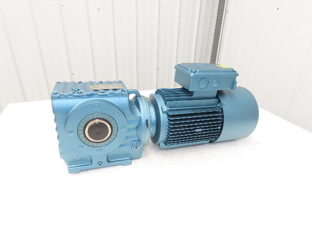 Sew Eurodrive SA67DT100LS4BMG4HR Brake Gearmotor 19-115 RPM 3Hp 230/460V 15.6:1