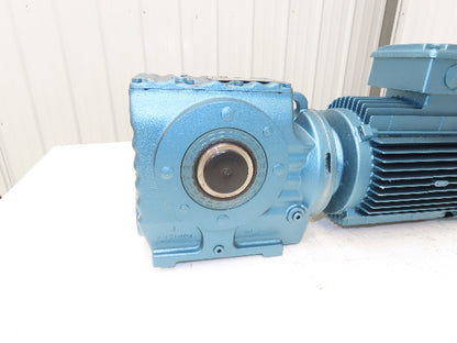 Sew Eurodrive SA67DT100LS4BMG4HR Brake Gearmotor 19-115 RPM 3Hp 230/460V 15.6:1