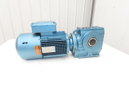 Sew Eurodrive SA67DT100LS4BMG4HR Brake Gearmotor 19-115 RPM 3Hp 230/460V 15.6:1