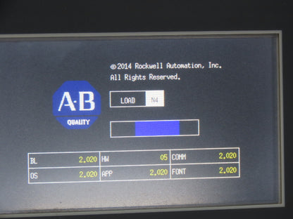 Allen Bradley 2711R-T4T PanelView 800 HMI Control Terminal 4" Touch Screen Ser A