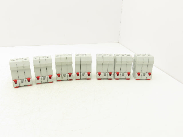 Bussmann CHCC2DI CHCC3DI CHCC Modular Fuse Holder 30A 600V 3 Pole Lot of 7