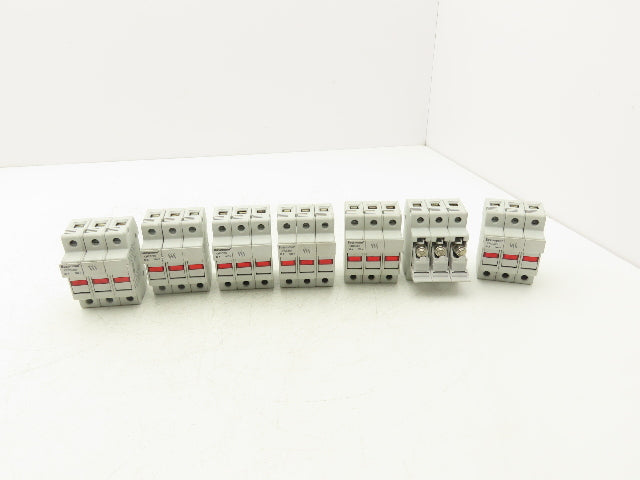 Bussmann CHCC2DI CHCC3DI CHCC Modular Fuse Holder 30A 600V 3 Pole Lot of 7