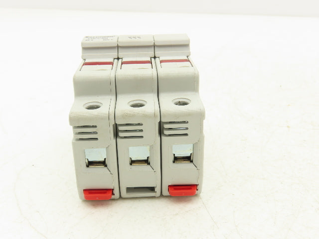Bussmann CHCC2DI CHCC3DI CHCC Modular Fuse Holder 30A 600V 3 Pole Lot of 7