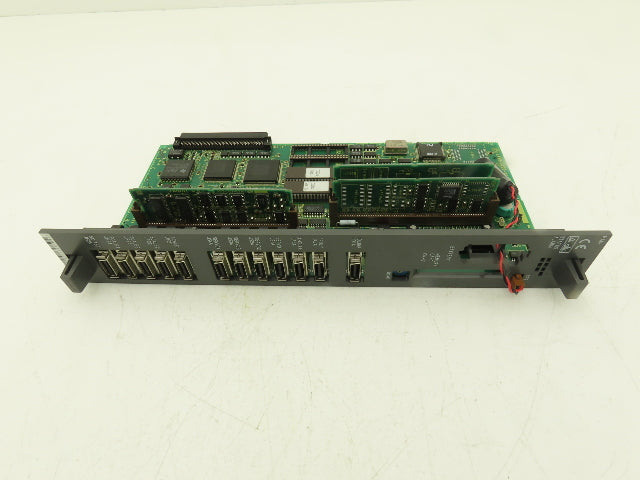 Fanuc A16B-3200-0020/10B Printed Circuit Board PCB Slot Card Holder Module