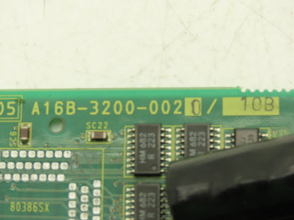 Fanuc A16B-3200-0020/10B Printed Circuit Board PCB Slot Card Holder Module
