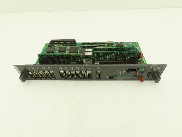 Fanuc A16B-3200-0020/10B Printed Circuit Board PCB Slot Card Holder Module