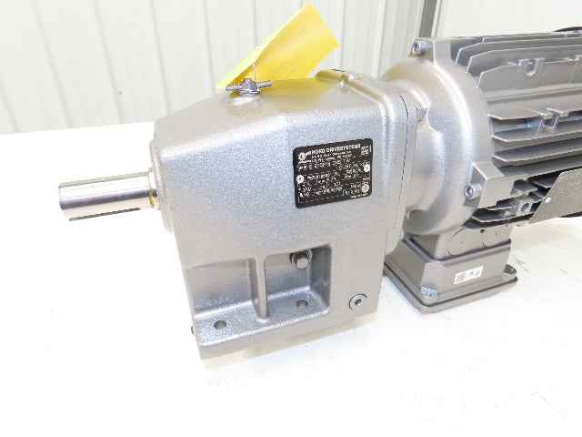 Nord SK 12-90SP/4 CUS TW Inline Gearmotor 5.79 Ratio 301 RPM 1.5Hp 230/460V 3PH