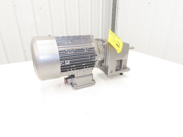 Nord SK 12-90SP/4 CUS TW Inline Gearmotor 5.79 Ratio 301 RPM 1.5Hp 230/460V 3PH