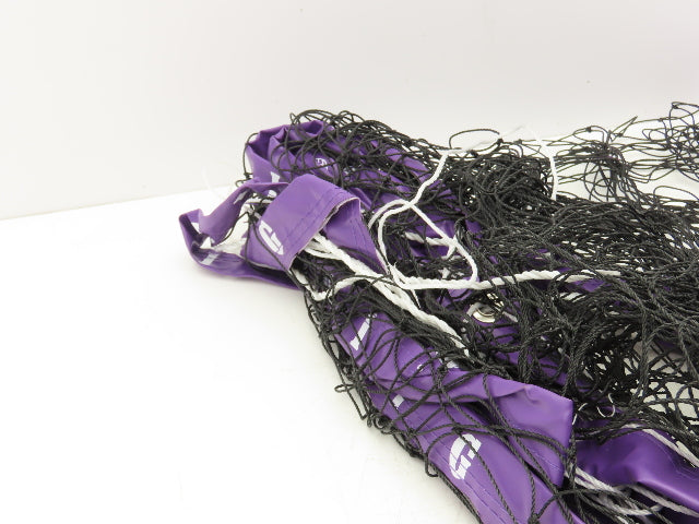 IDIG High Visibility Volleyball Net Purple 32' x 3' Rope Top Net Regulation