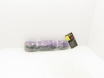 IDIG High Visibility Volleyball Net Purple 32' x 3' Rope Top Net Regulation
