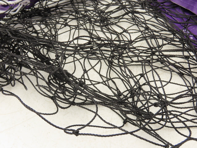 IDIG High Visibility Volleyball Net Purple 32' x 3' Rope Top Net Regulation