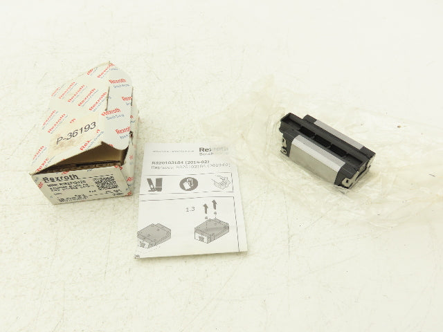 Rexroth KWD-015-SNS-CO-N-1 Linear Bearing Runner Block 15mm Rail 58.2mm Length