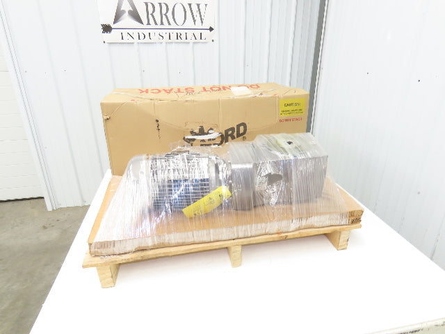 Nord SK 93772.1ABD-100LP/4 CUS Gearmotor 141rpm 3Hp 230/460V 12.5:1 Hollow Shaft