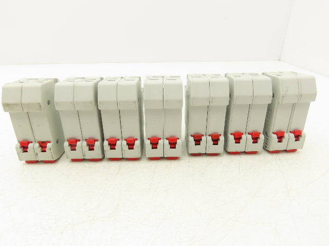 Bussmann CHCC2DI CHCC2DI CHCC Modular Fuse Holder 30A 600V 2 Pole Lot of 7