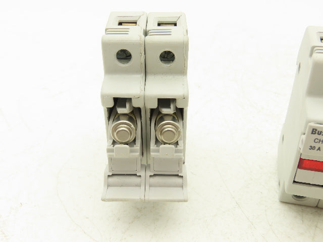 Bussmann CHCC2DI CHCC2DI CHCC Modular Fuse Holder 30A 600V 2 Pole Lot of 7