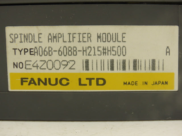 Fanuc A06B-6088-H215#H500 Power Supply Module 325V 17.5kW Rev A