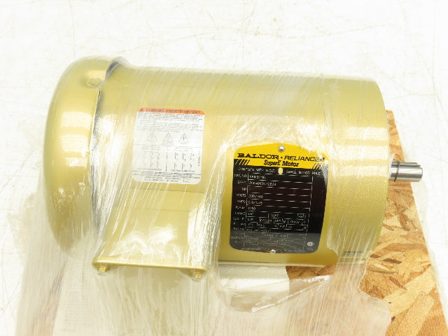 Baldor VEM31116 Super-E AC Motor 1Hp 1750 RPM 230/460V 3PH 56C