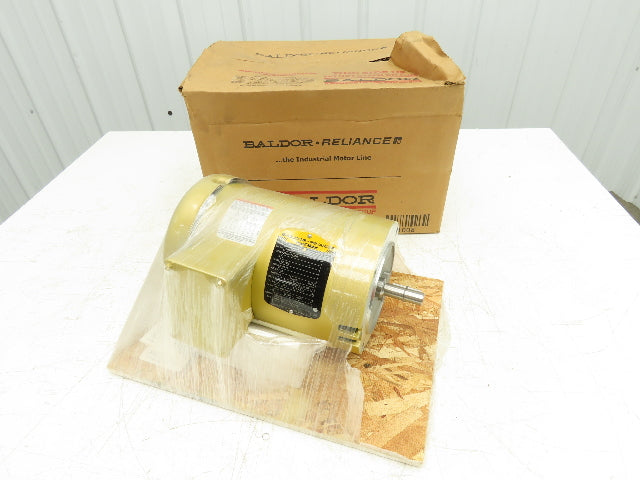 Baldor VEM31116 Super-E AC Motor 1Hp 1750 RPM 230/460V 3PH 56C