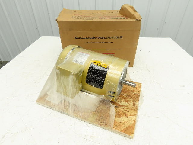 Baldor VEM31116 Super-E AC Motor 1Hp 1750 RPM 230/460V 3PH 56C
