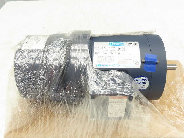 Leeson C6T17FC111F 114159.00 Brake Motor 1/2Hp 1725 RPM 230/460V 3PH 56C