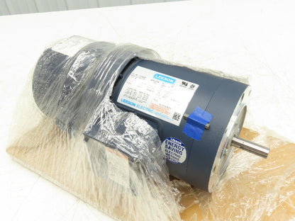 Leeson C6T17FC111F 114159.00 Brake Motor 1/2Hp 1725 RPM 230/460V 3PH 56C