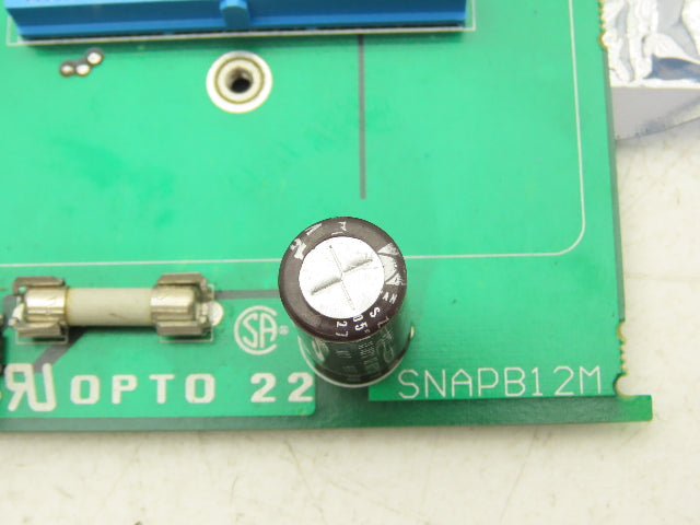 OPTO 22 SNAPB12M 12 Module Mounting Rack For B-Series I/O Module & 1 Brain