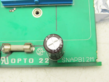OPTO 22 SNAPB12M 12 Module Mounting Rack For B-Series I/O Module & 1 Brain
