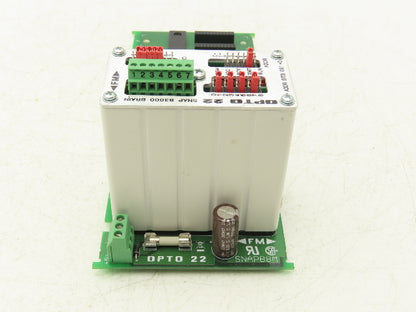 OPTO 22 SNAP B3000 I/O Processor "BRAIN" On SNAP-B8M 8 Module Mounting Rack