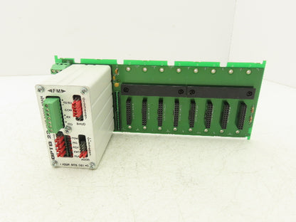 OPTO 22 SNAP B3000 I/O Processor "BRAIN" On SNAP-B8M 8 Module Mounting Rack