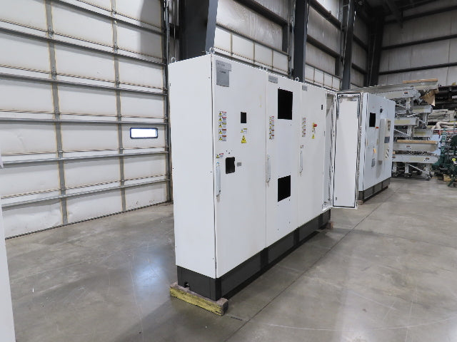 Rittal 4-Door Freestanding Electrical Enclosure Control Panel 1800x2800x500mm