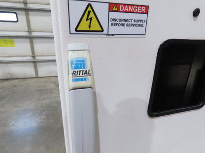 Rittal 4-Door Freestanding Electrical Enclosure Control Panel 1800x2800x500mm
