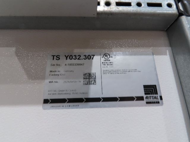Rittal 4-Door Freestanding Electrical Enclosure Control Panel 1800x2800x500mm