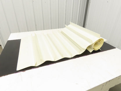 Conair CBW P-63295 Cleated Conveyor Belt 25" Width 75" Length 1.75" Cleat Height
