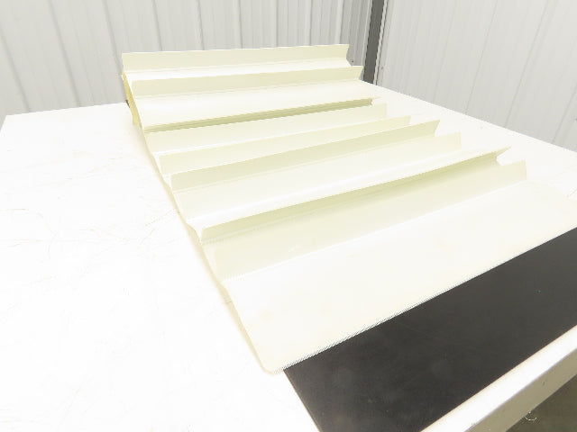 Conair CBW P-63295 Cleated Conveyor Belt 25" Width 75" Length 1.75" Cleat Height