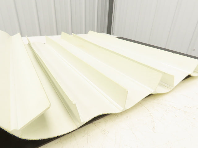 Conair CBW P-63295 Cleated Conveyor Belt 25" Width 75" Length 1.75" Cleat Height