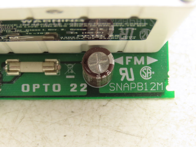 OPTO 22 SNAP-B3000-ENET Ethernet I/O Processor Brain W 12 Module Mounting Rack
