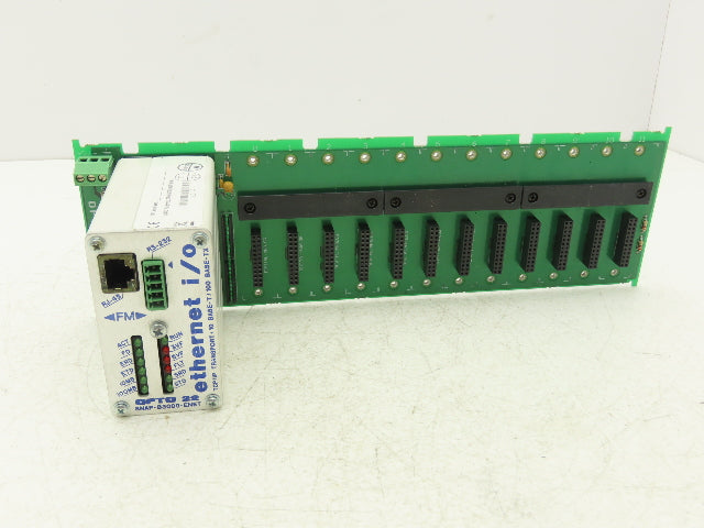 OPTO 22 SNAP-B3000-ENET Ethernet I/O Processor Brain W 12 Module Mounting Rack
