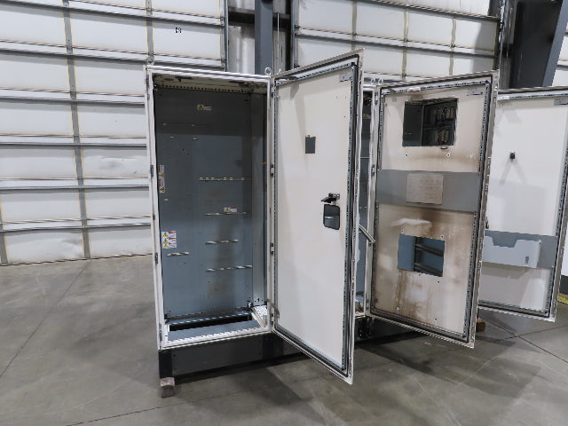 Rittal 4-Door Freestanding Electrical Enclosure Control Panel 1800x2800x500mm