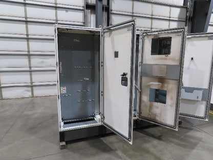 Rittal 4-Door Freestanding Electrical Enclosure Control Panel 1800x2800x500mm