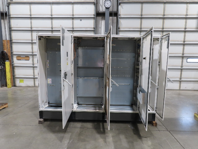 Rittal 4-Door Freestanding Electrical Enclosure Control Panel 1800x2800x500mm