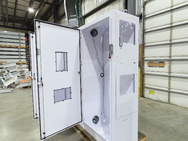 Saginaw SCE 90XM7824-2 Freestanding Electrical Enclosure 90x78x24" Dual Door