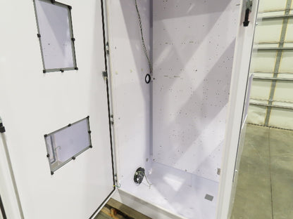 Saginaw SCE 90XM7824-2 Freestanding Electrical Enclosure 90x78x24" Dual Door