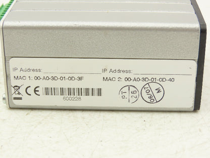 OPTO 22 SNAP-PAC-R1 Programmable Automation Controller Rack Mount w/Ethernet