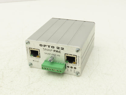 OPTO 22 SNAP-PAC-R1 Programmable Automation Controller Rack Mount w/Ethernet