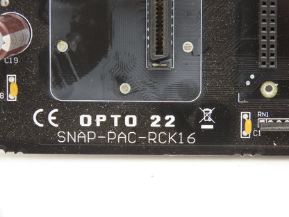 OPTO 22 SNAP-PAC-RCK16 Mounting Rack 16-Module I/O & Will Mount 1 Brain