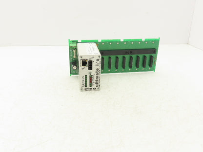 OPTO 22 SNAP-UP1-ADS Ethernet I/O Processor Brain W/8 Module Mounting Rack